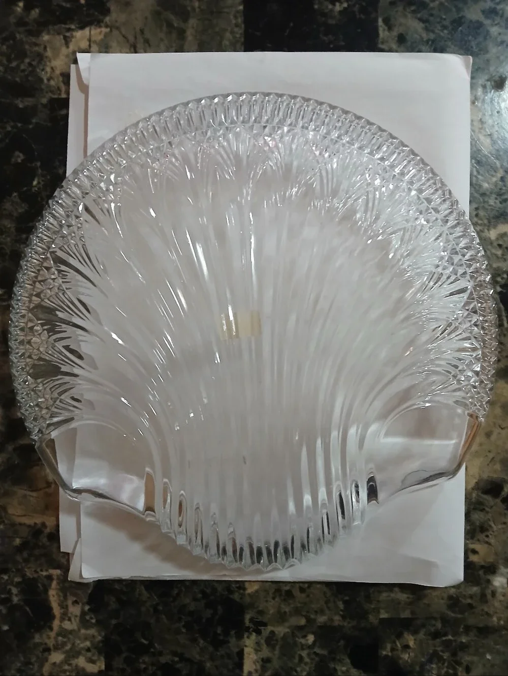 Vintage Studio Nova Glass Serving Dish. Like new.